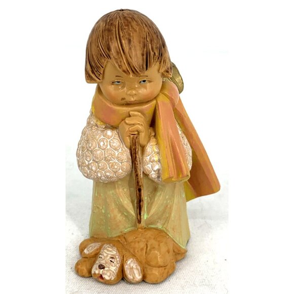 Fontanini Simonetti Italy Christmas Angel Cherub Figurines 4” Lot of 2 Vtg 1988 - Picture 8 of 10